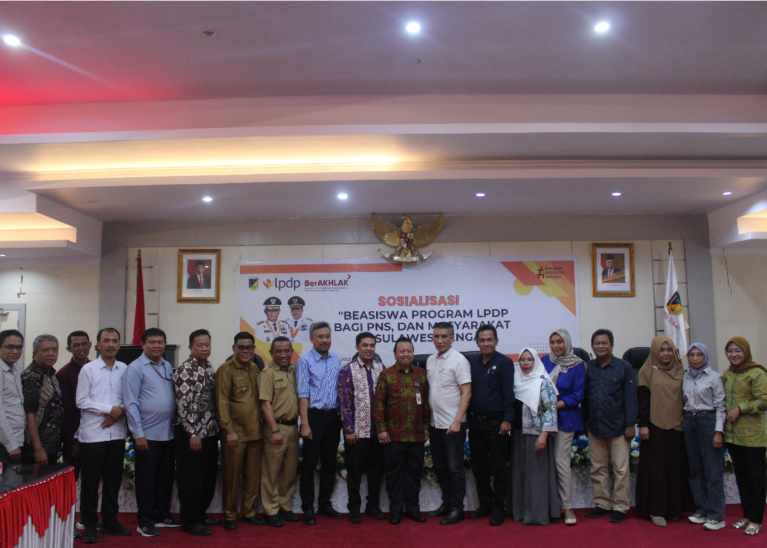 DPMPTSP Provinsi Sulawesi Tengah Mengikuti Sosialisasi Beasiswa Program LPDP untuk PNS dan Masyarakat