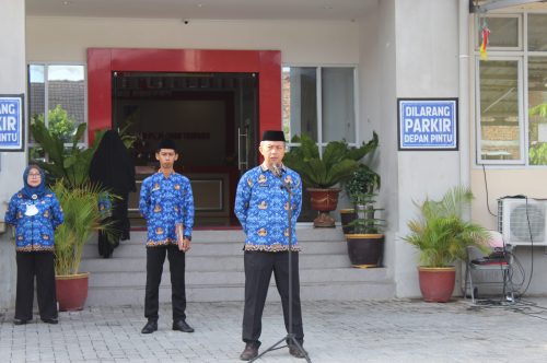 DPMPTSP Prov. Sulteng Melaksanakan Upacara Peringatan HUT Korpri yang ke-52 di Kantor DPMPTSP Sulteng