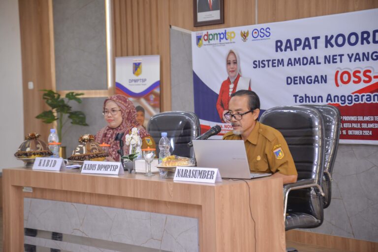 Mempermudah Perizinan Berusaha Terkait Persetujuan Lingkungan. DPMPTSP Laksanakan Rakor Amdal Net yang terintegrasi dengan Sistem OSS RBA.