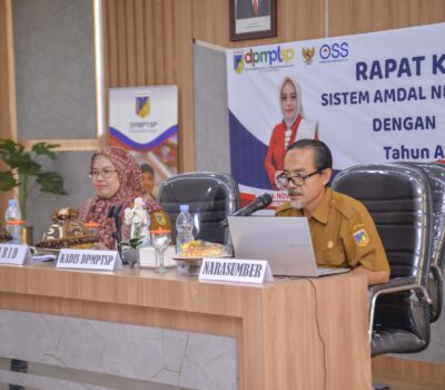 Mempermudah Perizinan Berusaha Terkait Persetujuan Lingkungan. DPMPTSP Laksanakan Rakor Amdal Net yang terintegrasi dengan Sistem OSS RBA.