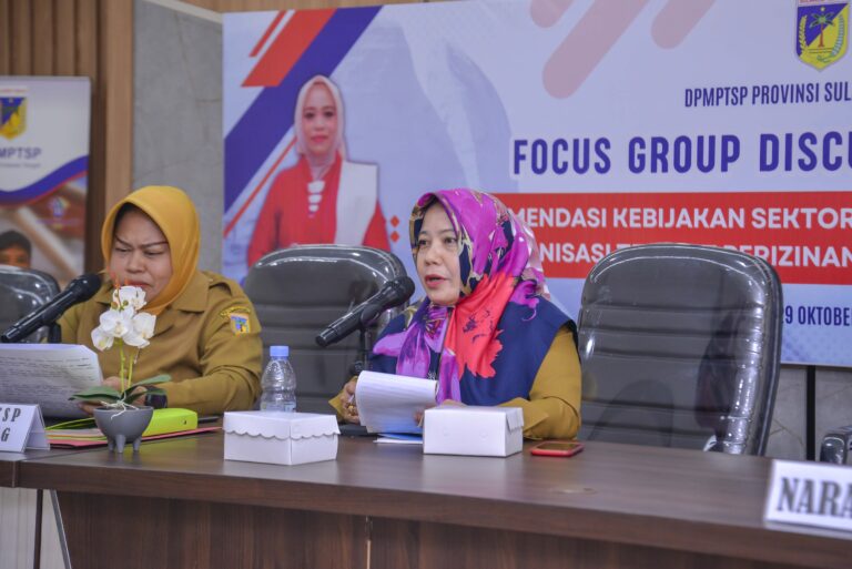 Laksanakan FGD ke-2 DPMPTSP Bahas Harmonisasi Regulasi untuk Kemudahan Berusaha Berbasis Risiko di Tahun 2024